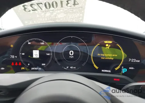 2023 Porsche Taycan Gts z USA, uszkodzony, nr VIN WP0AD2Y17PSA48243